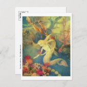 ヴィンテージイラストレーションはがき ポストカード (正面/裏面)