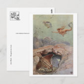 ヴィンテージイラストレーションはがき ポストカード (正面/裏面)