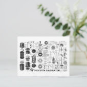 ヴィンテージイラストレーションはがき ポストカード (スタンド正面)