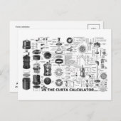 ヴィンテージイラストレーションはがき ポストカード (正面/裏面)