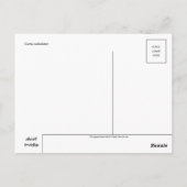 ヴィンテージイラストレーションはがき ポストカード (裏面)