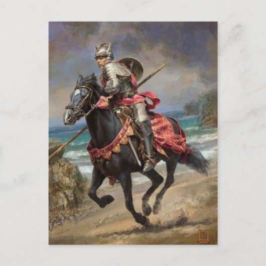 ヴィンテージイラストレーションはがき ポストカード (正面)