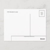 ヴィンテージイラストレーションはがき ポストカード (裏面)