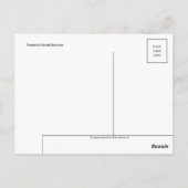 ヴィンテージイラストレーションはがき ポストカード (裏面)