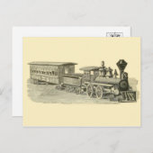 ヴィンテージイラストレーションはがき ポストカード (正面/裏面)