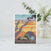 ヴィンテージイラストレーションはがき ポストカード (スタンド正面)