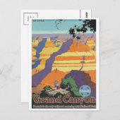 ヴィンテージイラストレーションはがき ポストカード (正面/裏面)