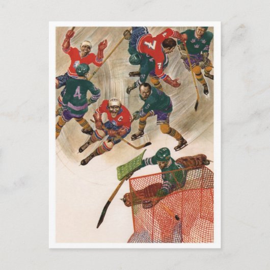 ヴィンテージイラストレーションはがき ポストカード (正面)