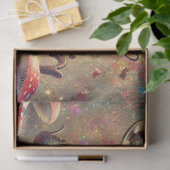 ヴィンテージイラストレーションアリス不機嫌帽子切り離 薄葉紙 (ギフト)