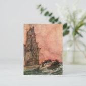 ヴィンテージイラストレーションウィリアム・H・ロビンソン・マーメイド ポストカード (スタンド正面)