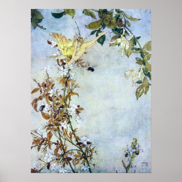 ヴィンテージイラストレーションエドムンドダラックテンペスト ポスター