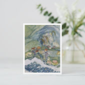 ヴィンテージイラストレーションエドムンドダラックテンペスト ポストカード (スタンド正面)