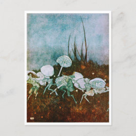 ヴィンテージイラストレーションエドムンドダラックテンペスト ポストカード