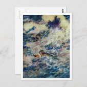 ヴィンテージイラストレーションエドムンドダラックリトルマーメイド ポストカード (正面/裏面)