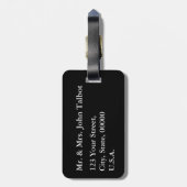 ヴィンテージイラストレーションガーデニングツールプルーナーラベル2 ラゲッジタグ (裏面縦)