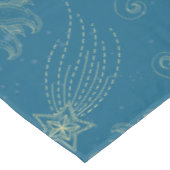 ヴィンテージイラストレーションサンムーンスターズ テーブルクロス (アングル)