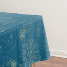 ヴィンテージイラストレーションサンムーンスターズ