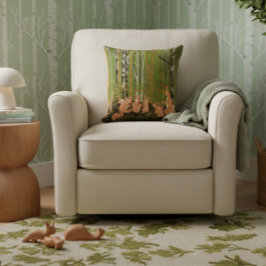 ヴィンテージイラストレーションシビルフォンオルフェスベビー クッション