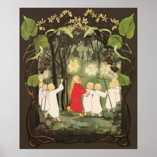 ヴィンテージイラストレーションシビレフォンオルファース ポスター (正面)