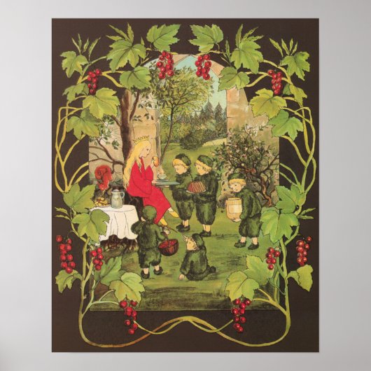 ヴィンテージイラストレーションシビレフォンオルファース ポスター (正面)