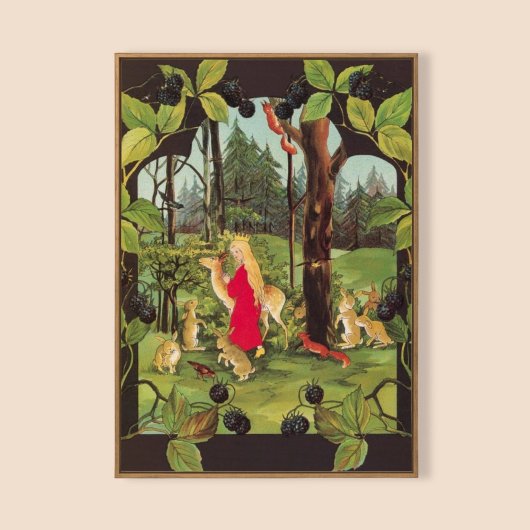 ヴィンテージイラストレーションシビレフォンオルファース ポスター