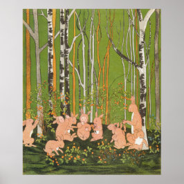 ヴィンテージイラストレーションシビレフォンオルファース ポスター