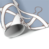 ヴィンテージイラストレーションシームレスパターンホイールおよびtu ラッピングペーパー (ロールコーナー)