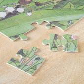 ヴィンテージイラストレーショントゥンベリーナバイエルザベスコウ ジグソーパズル (側面)