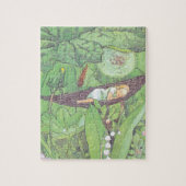 ヴィンテージイラストレーショントゥンベリーナバイエルザベスコウ ジグソーパズル (縦)