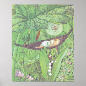 ヴィンテージイラストレーショントゥンベリーナバイエルザベスコウ ポスター (正面)