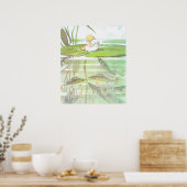 ヴィンテージイラストレーショントゥンベリーナバイエルザベスコウ ポスター (キッチン)