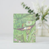 ヴィンテージイラストレーショントゥンベリーナバイエルザベスコウ ポストカード (スタンド正面)