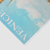 ヴィンテージイラストレーショントラベルヴェネツィア、イタリア 薄葉紙 (詳細)