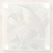 ヴィンテージイラストレーションヌサッチ ガラスコースター (裏面)