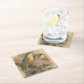ヴィンテージイラストレーションヌサッチ スクエアペーパーコースター (インサイチュ)