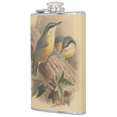 ヴィンテージイラストレーションヌサッチ フラスク (左)