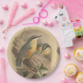 ヴィンテージイラストレーションヌサッチ ペーパープレート (パーティー)