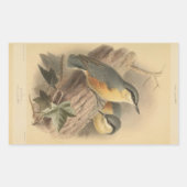 ヴィンテージイラストレーションヌサッチ 長方形シール (正面)