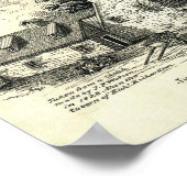 ヴィンテージイラストレーションハウスノリストウンPA ポスター (角)