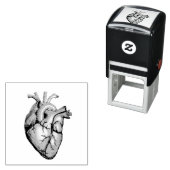 ヴィンテージイラストレーションハート セルフインキングスタンプ (インサイチュ)
