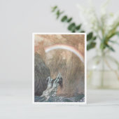 ヴィンテージイラストレーションバイアーサーラクカムリングや輪サイクル ポストカード (スタンド正面)