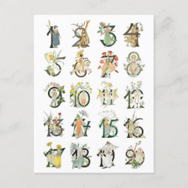 ヴィンテージイラストレーションバイオティリアアデルボルグ ポストカード