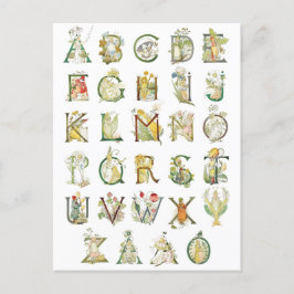 ヴィンテージイラストレーションバイオティリアアデルボルグ ポストカード