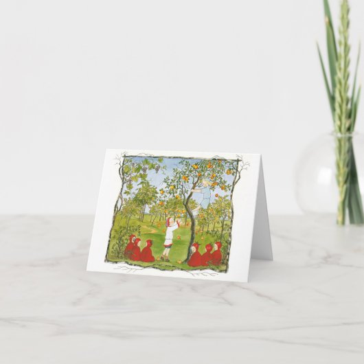 ヴィンテージイラストレーションバイシビレフォンオルファース サンキューカード (正面)