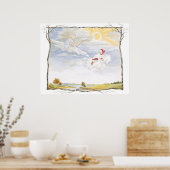 ヴィンテージイラストレーションバイシビレフォンオルファース ポスター (キッチン)