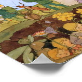 ヴィンテージイラストレーションバイフレディランジェラー ポスター (角)