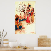 ヴィンテージイラストレーションバイワーウィックゴブル ポスター (キッチン)