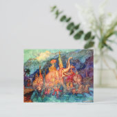 ヴィンテージイラストレーションバイワーウィックゴヴルヒーローリターン ポストカード (スタンド正面)