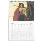 ヴィンテージイラストレーションパイレーツアンドバッカネール カレンダー (3月 2026)