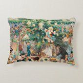 ヴィンテージイラストレーションパックのクリスマスツリー， 1902 アクセントクッション (裏面)